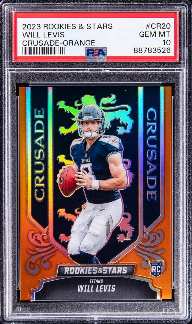 2023 Panini Will Levis Rookies & Stars Crusade Orange #CR20 card image