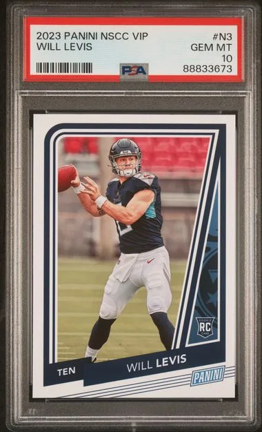 2023 Panini Will Levis National Sports Collectors Convention VIP #N3 card image