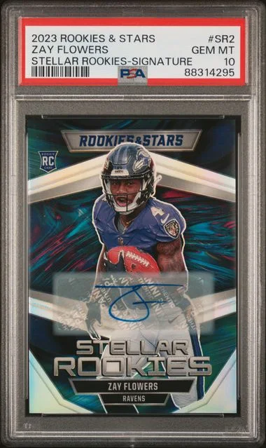 2023 Panini Zay Flowers Rookies & Stars Stellar Rookies Signature #SR2 card image