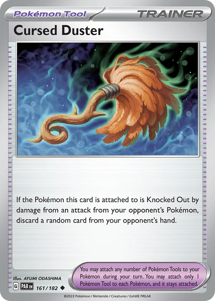 2023 Paradox Rift Cursed Duster #161/182 Uncommon card image