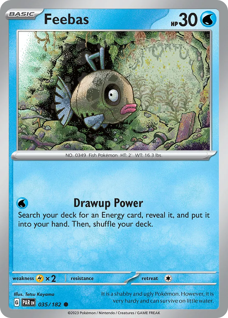 2023 Paradox Rift Feebas Common #035/182 Common card image