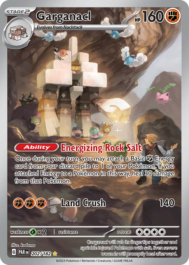 2023 Paradox Rift Garganacl #104/182 Rare card image