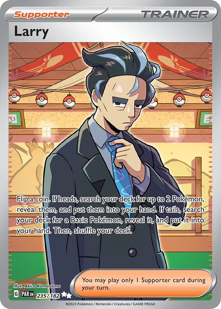 2023 Paradox Rift Larry #165/182 Common card image