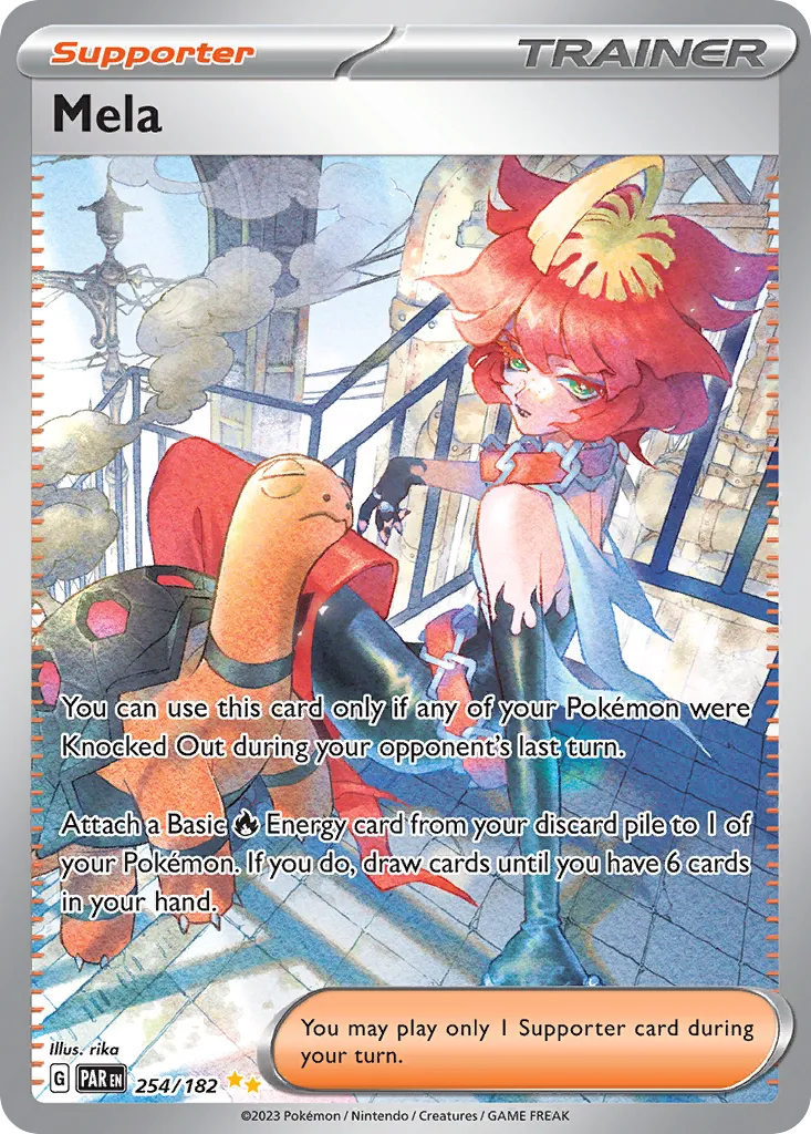2023 Paradox Rift Mela #254/182 Special Illustration Rare card image