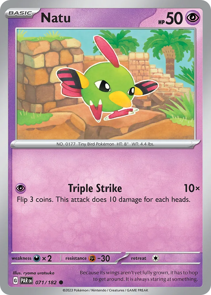 2023 Paradox Rift Natu #071/182 Common card image