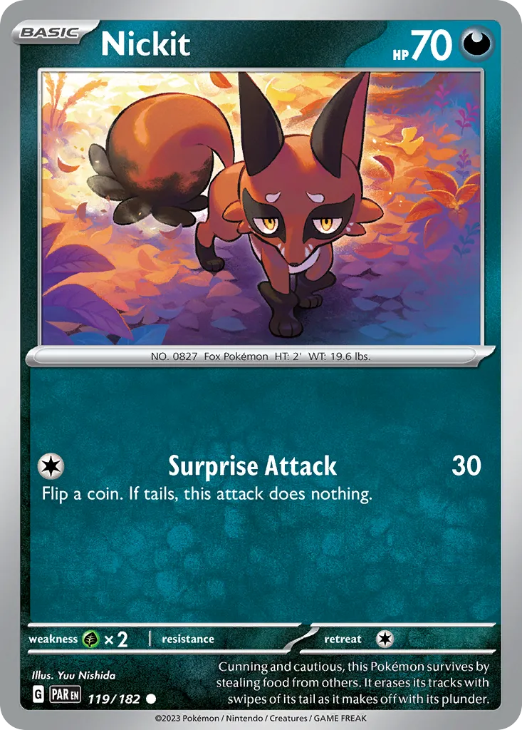 2023 Paradox Rift Nickit Common #119/182 Common card image