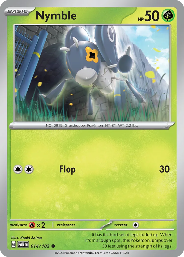 2023 Paradox Rift Nymble Common #013/182 Common card image