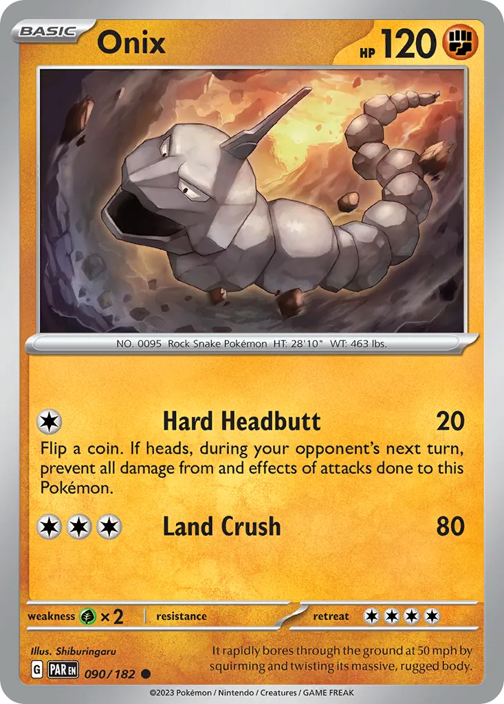 2023 Paradox Rift Onix Common #090/182 Common card image