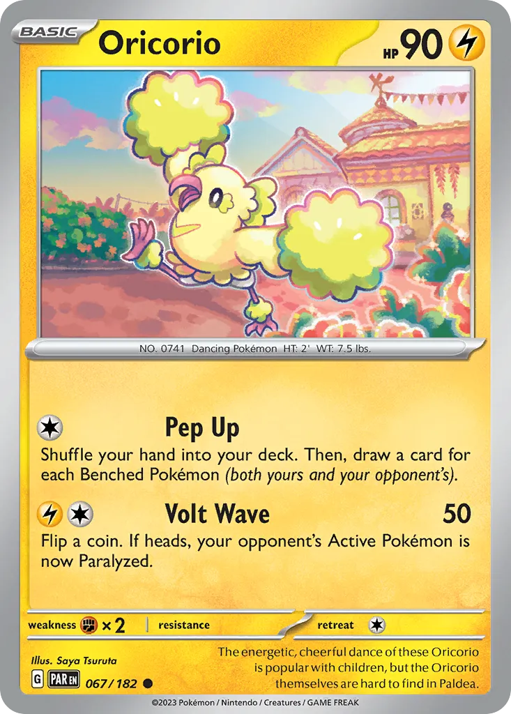 2023 Paradox Rift Oricorio #067/182 Common card image