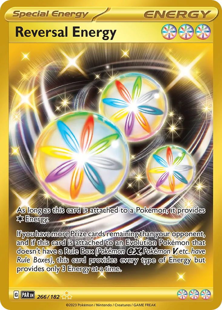 2023 Paradox Rift Reversal Energy #266/182 Hyper Rare card image