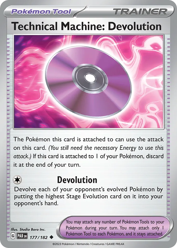 2023 Paradox Rift Technical Machine: Devolution Uncommon #177/182 Uncommon card image