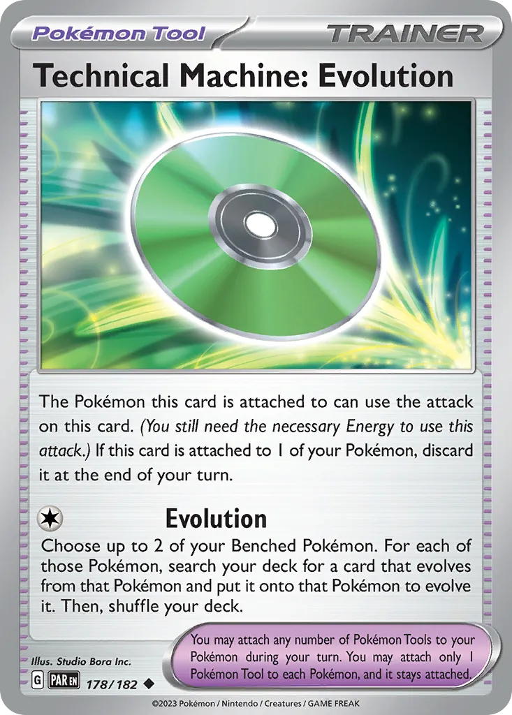 2023 Paradox Rift Technical Machine: Evolution Uncommon #178/182 Uncommon card image