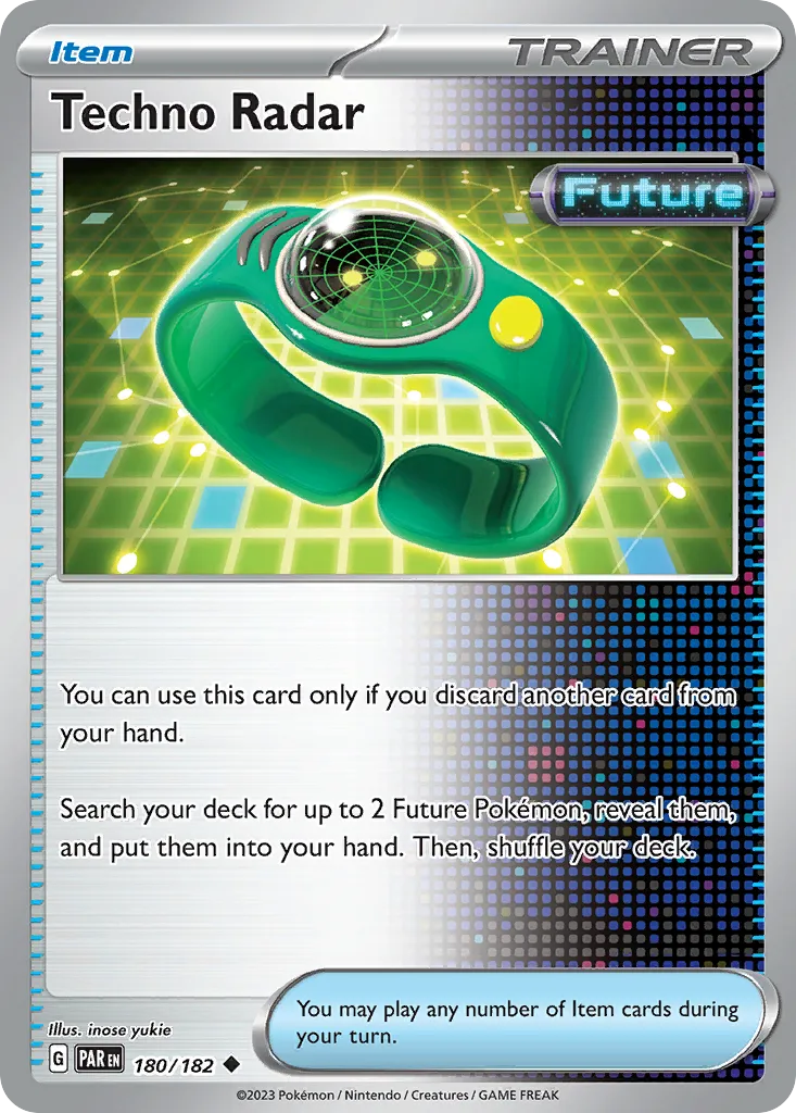 2023 Paradox Rift Techno Radar #180/182 Uncommon card image