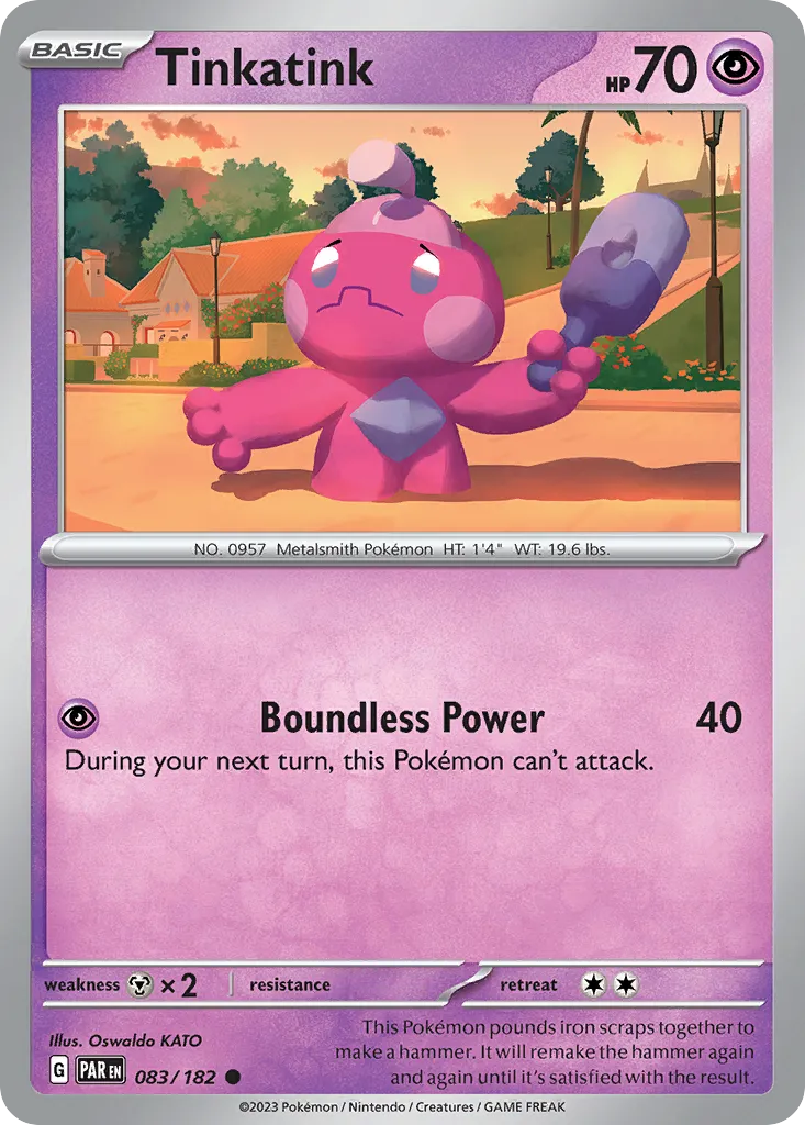 2023 Paradox Rift Tinkatink #083/182 Common card image