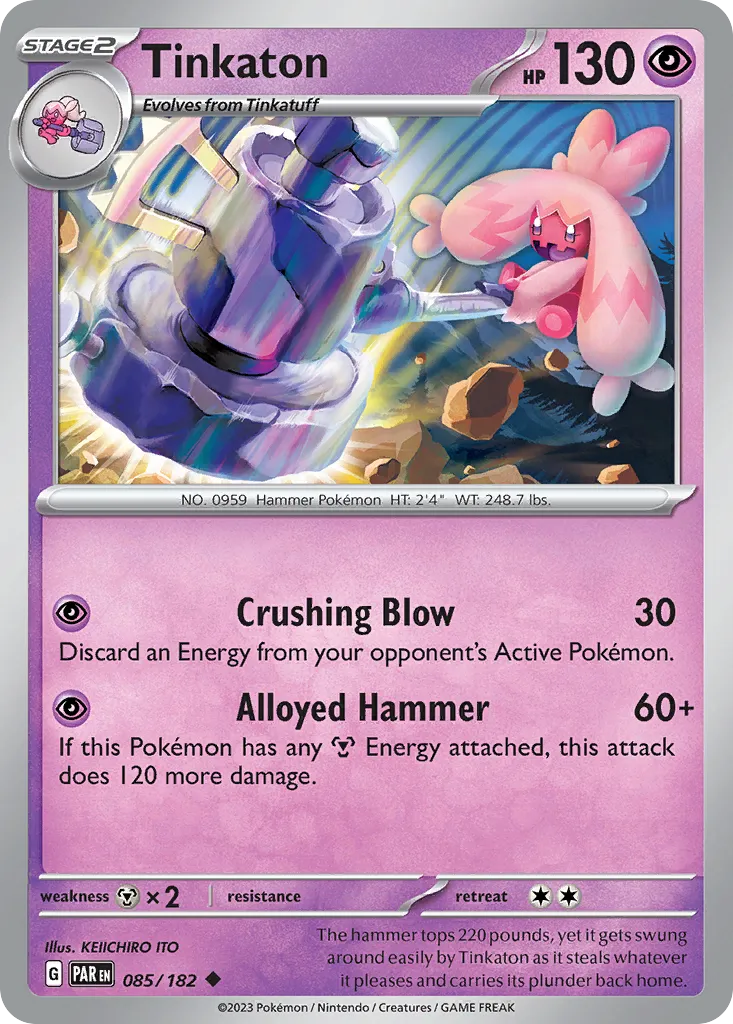2023 Paradox Rift Tinkaton #085/182 Uncommon card image