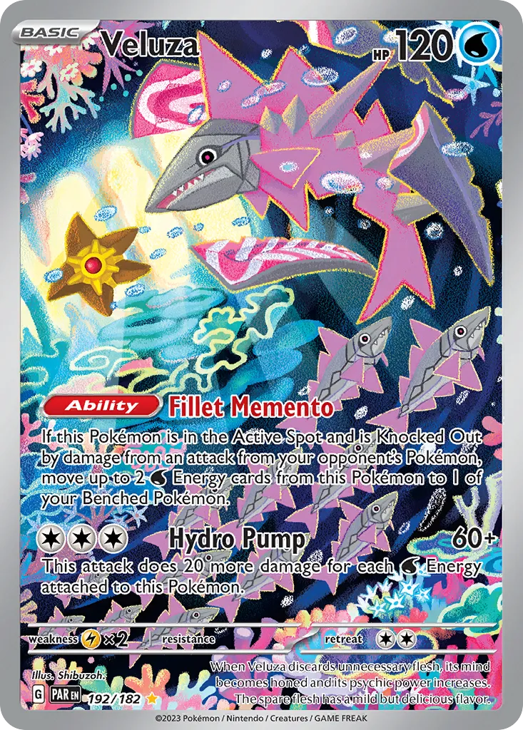 2023 Paradox Rift Veluza #054/182 Uncommon card image