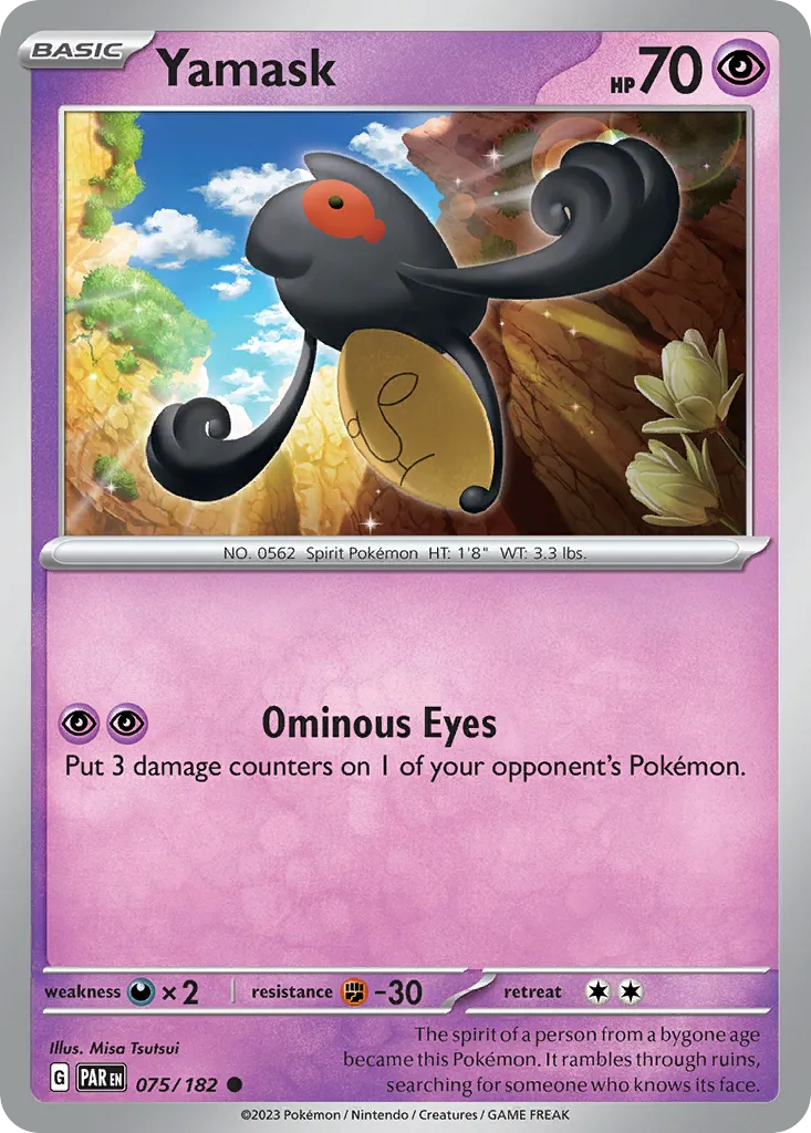 2023 Paradox Rift Yamask #075/182 Common card image