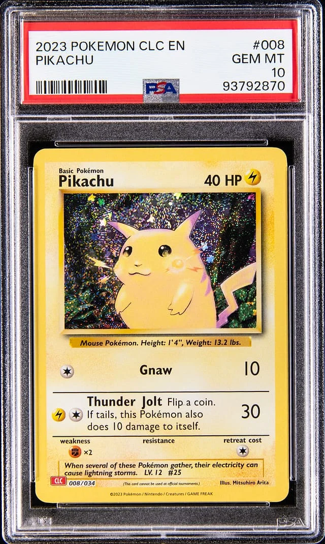 2023 Pokemon Classic Collection Pikachu #008 card image