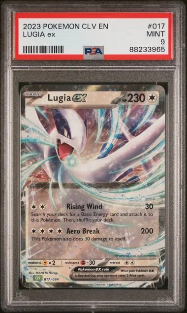 2023 Pokemon Clv-Trading Card Game Classic Venusaur & Lugia Ex Deck Lugia Ex #017 card image