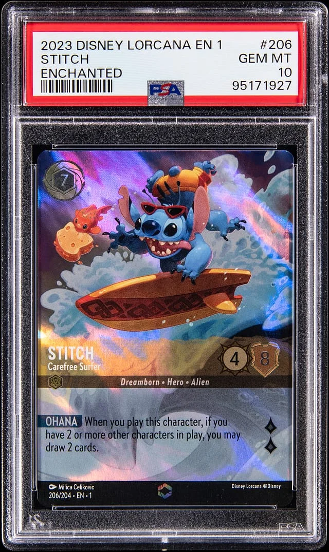 2023 Pokemon Enchanted Holo Stitch #206 card image