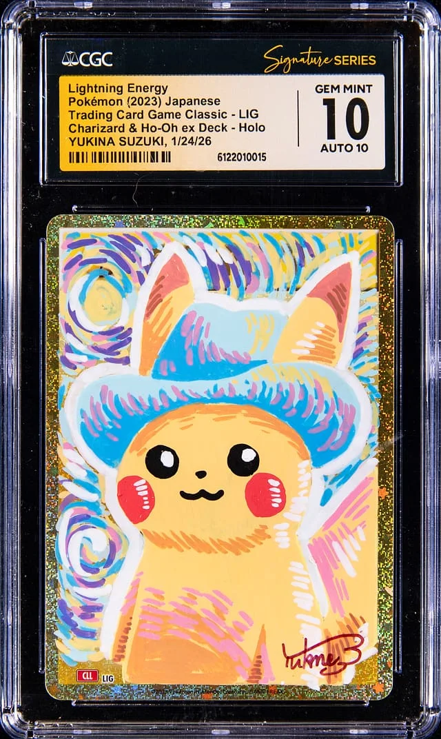 2023 Pokemon Japanese Classic Charizard & Ho-Oh EX Deck Holo Lightning Energy, #LIG card image
