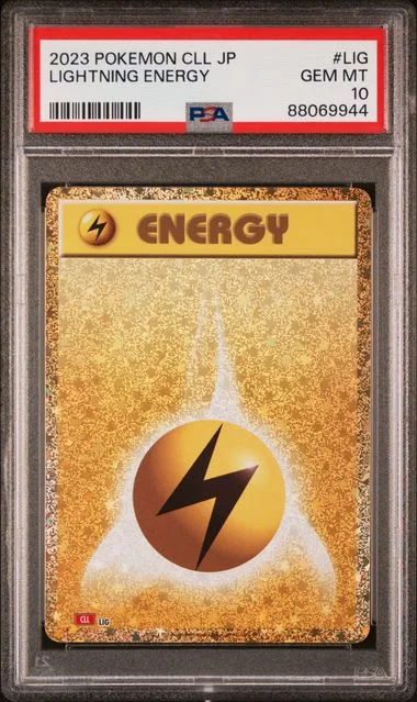 2023 Pokemon Japanese Cll-Trading Card Game Classic Charizard & Ho-Oh Ex Deck Lightning Energy #LIG card image