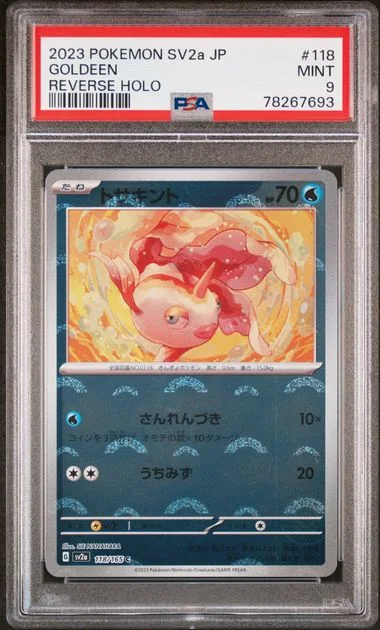 2023 Pokemon Japanese Sv2A-Pokemon 151 Goldeen #118 card image