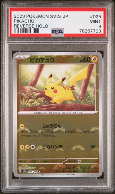 2023 Pokemon Japanese Sv2A-Pokemon 151 Pikachu #025 card image