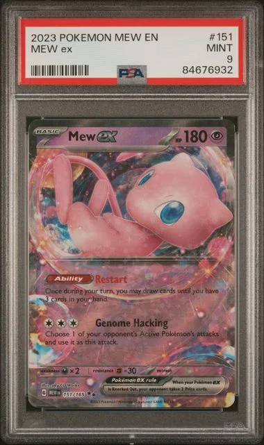 2023 Pokemon Mew EN-151 Mew EX #151 card image