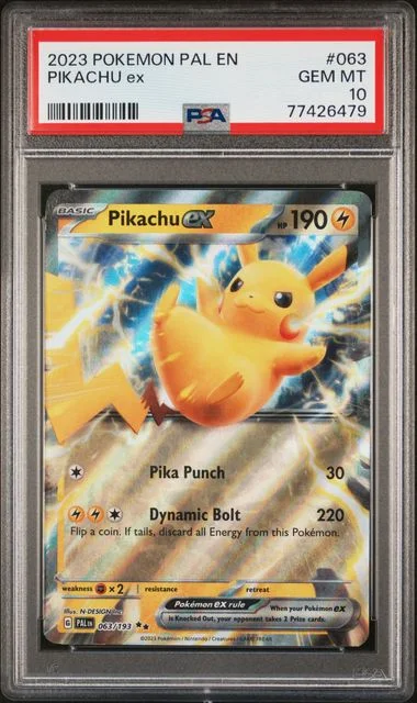 2023 Pokemon Pal En-Paldea Evolved Pikachu Ex #063 card image