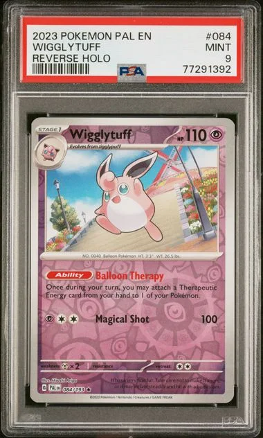 2023 Pokemon Pal En-Paldea Evolved Reverse Holo Wigglytuff #084 card image