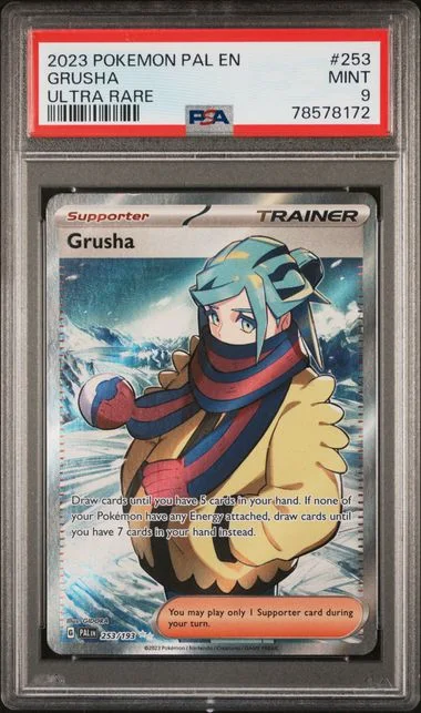 2023 Pokemon PAL EN Paldea Evolved Ultra Rare Grusha #253 card image