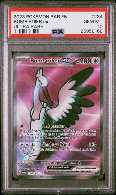 2023 Pokemon Par En-Paradox Rift Ultra Rare Bombirdier Ex #234 card image