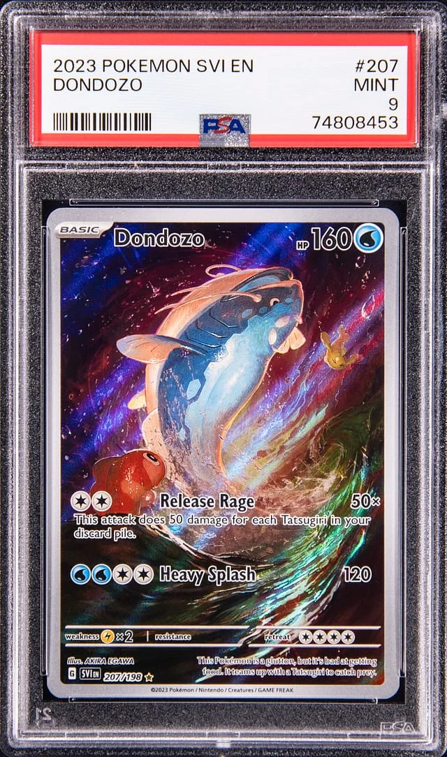 2023 Pokemon Scarlet & Violet Dondozo #207 card image