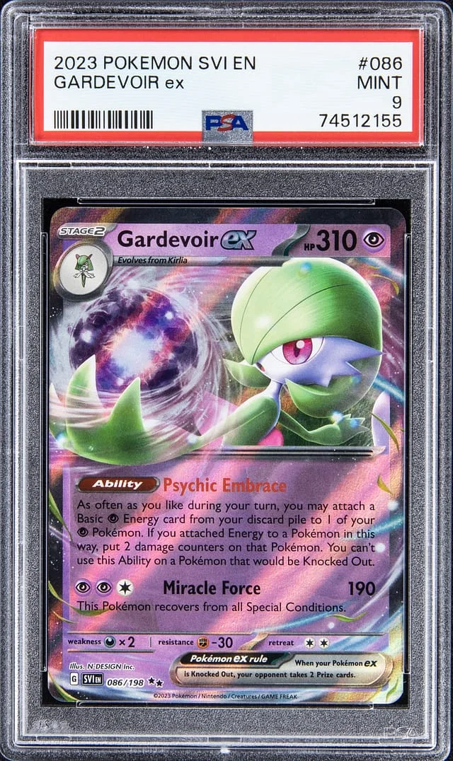 2023 Pokemon Scarlet & Violet Double Rare Holofoil Gardevoir ex #086 card image