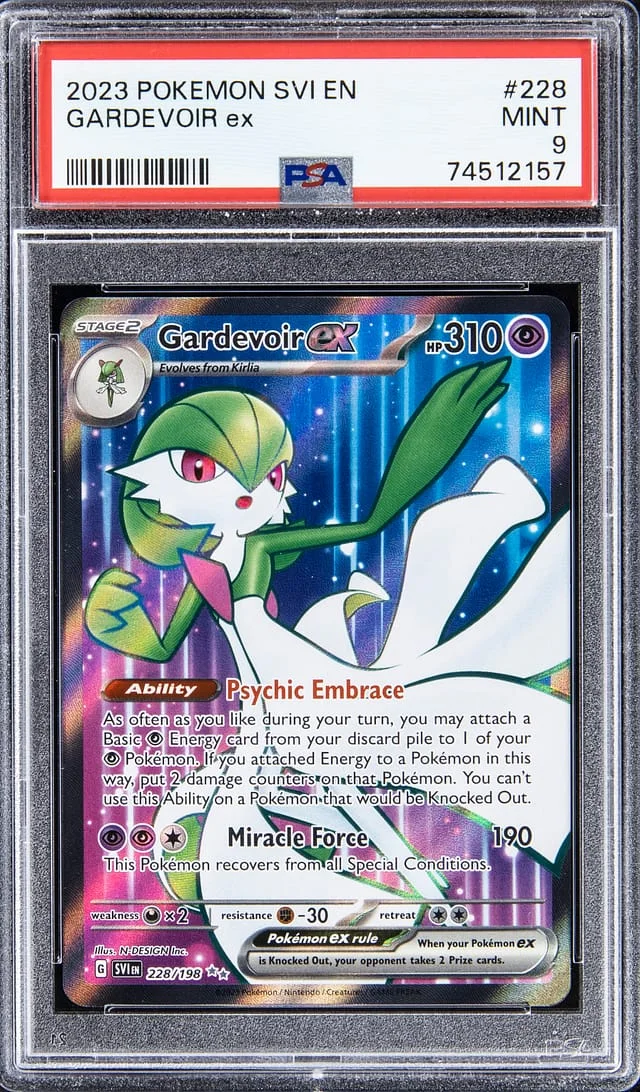 2023 Pokemon Scarlet & Violet Full Art Secret Rare Gardevoir ex #228 card image