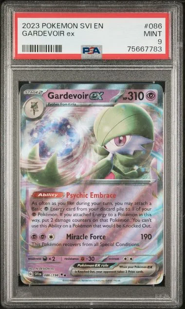 2023 Pokemon Scarlet & Violet Gardevoir EX #086 card image