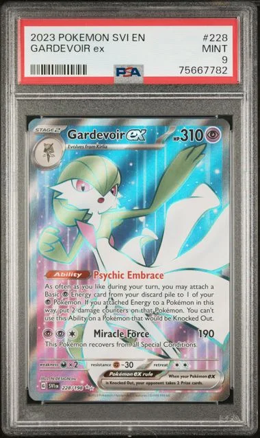 2023 Pokemon Scarlet & Violet Gardevoir EX #228 card image