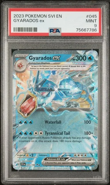 2023 Pokemon Scarlet & Violet Gyarados EX #045 card image