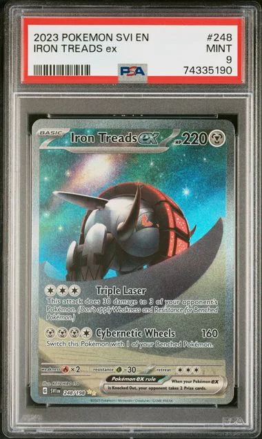 2023 Pokemon Scarlet & Violet Iron Treads EX #248 card image