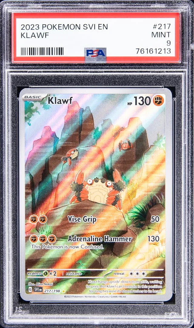 2023 Pokemon Scarlet & Violet Klawf #217 card image