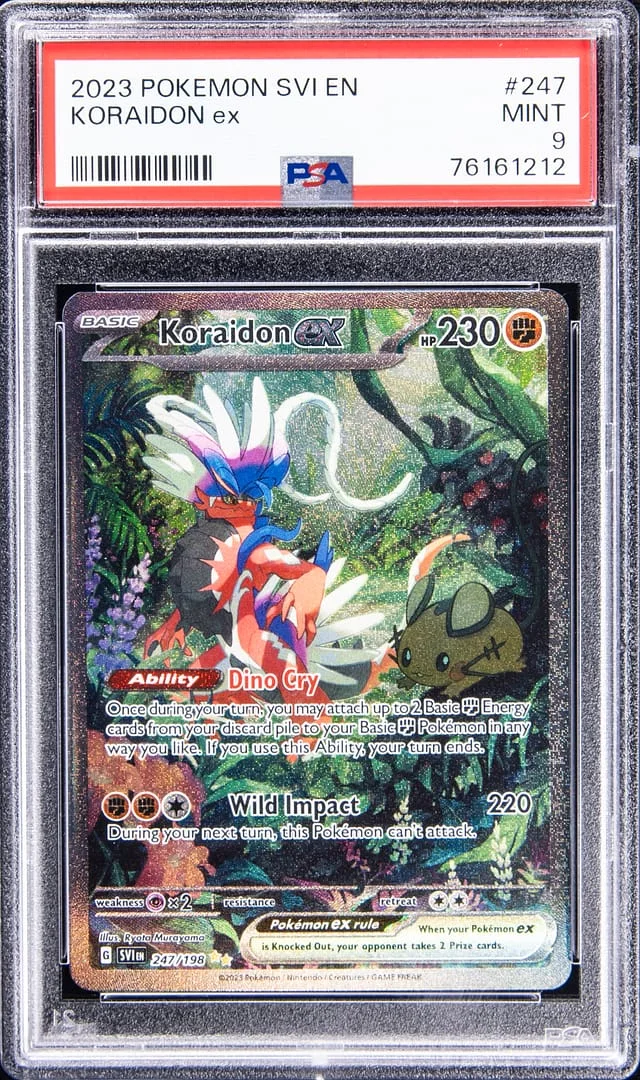 2023 Pokemon Scarlet & Violet Koraidon ex #247 card image