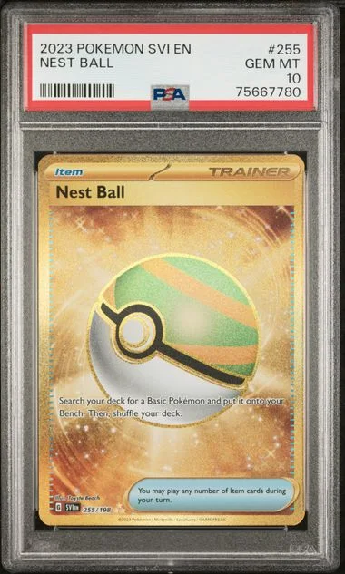 2023 Pokemon Scarlet & Violet Nest Ball #255 card image