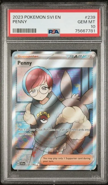 2023 Pokemon Scarlet & Violet Penny #239 card image