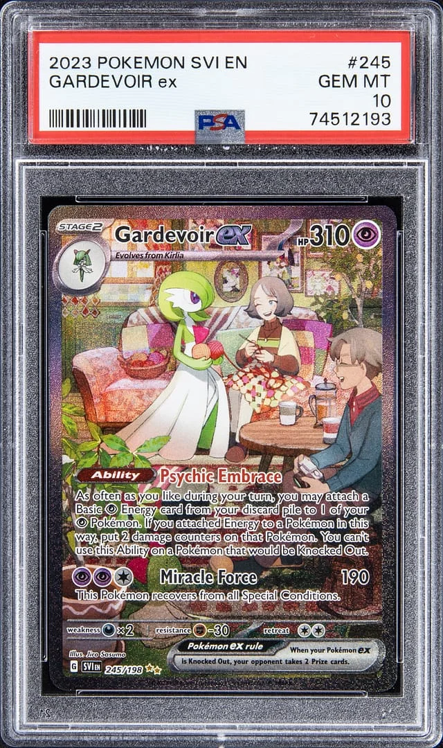 2023 Pokemon Scarlet & Violet Special Illustration Rare Holofoil Gardevoir ex #245 card image