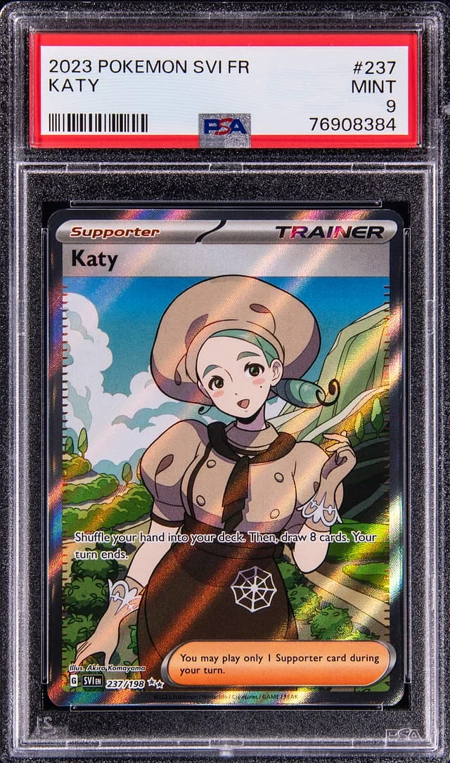 2023 Pokemon Scarlet & Violet Ultra Rare Holofoil Katy #237 card image