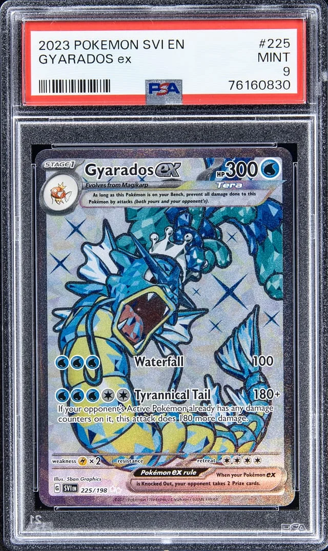 2023 Pokemon SVI EN Gyarados EX #225 card image