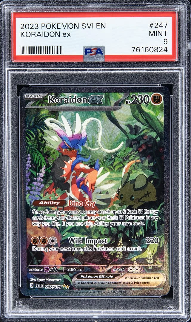 2023 Pokemon SVI EN Koraidon EX #247 card image