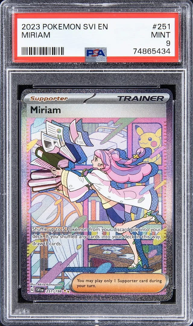 2023 Pokemon SVI EN Miriam #251 card image