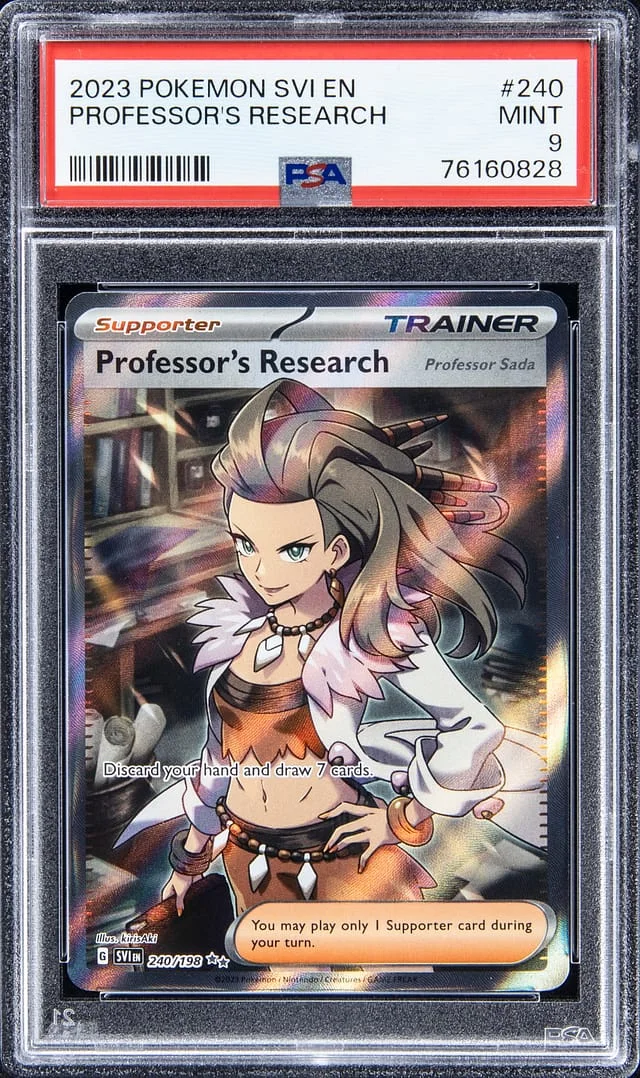 2023 Pokemon SVI EN Professor's Research #240 card image